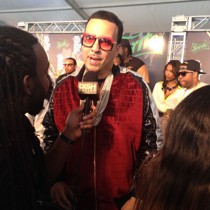 Headkrack Talks To French Montana On The Red Carpet At The 2013 BET Hip Hop Awards