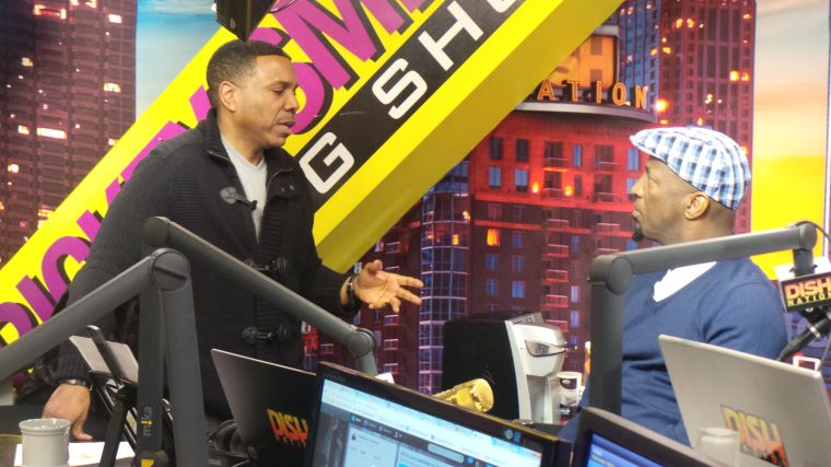 Creflo Dollar Visits Rickey Smiley Morning Show