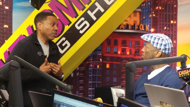 Creflo Dollar Visits Rickey Smiley Morning Show