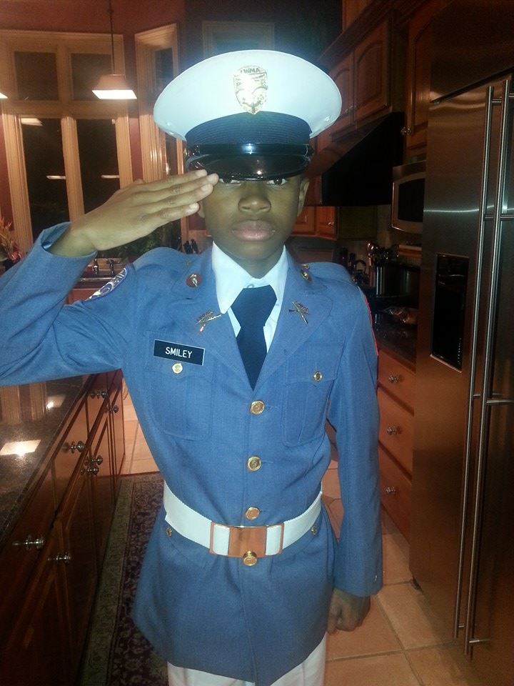 Malik Smiley Home From Military School