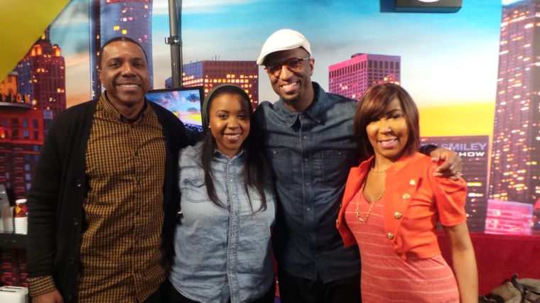 Pastor Creflo Dollar and Jordan Dollar With The Rickey Smiley Morning Show