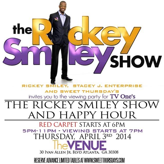 Rickey Smiley viewing party 2014