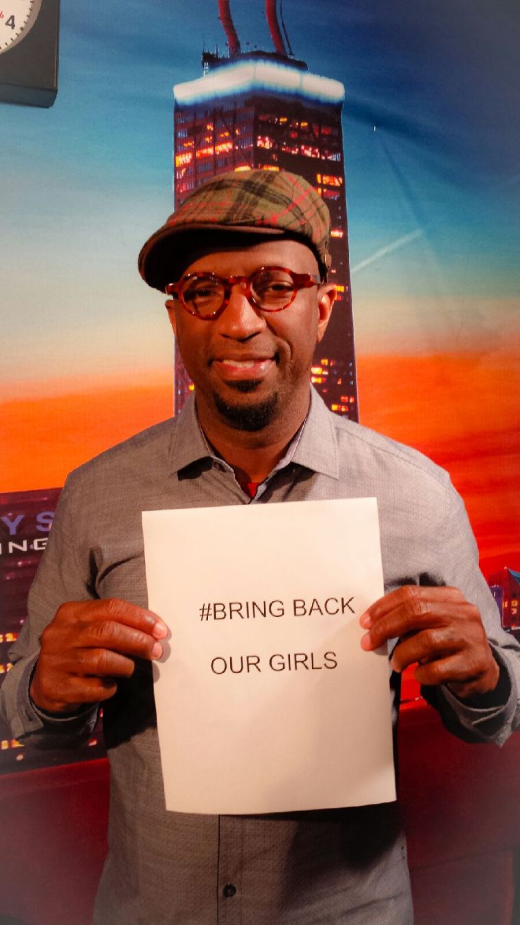 Rickey Smiley Supports The #BringBackOurGirls Movement