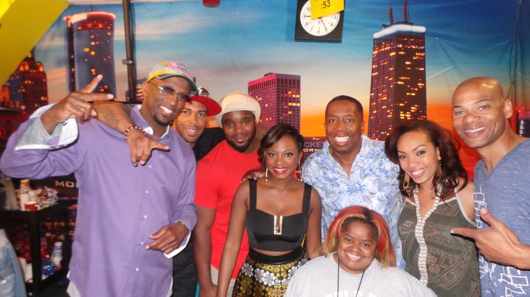 Naturi Naughton & Omari Hardwick Visits The Rickey Smiley Morning Show
