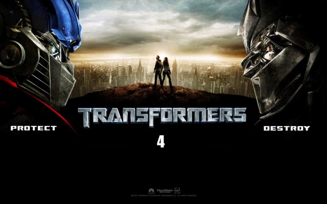 Transformers 4 movie poster