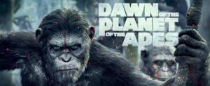 Movie poster for Dawn of the Planet of the Apes