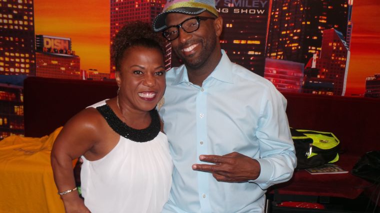 Tonya Banks and Rickey Smiley