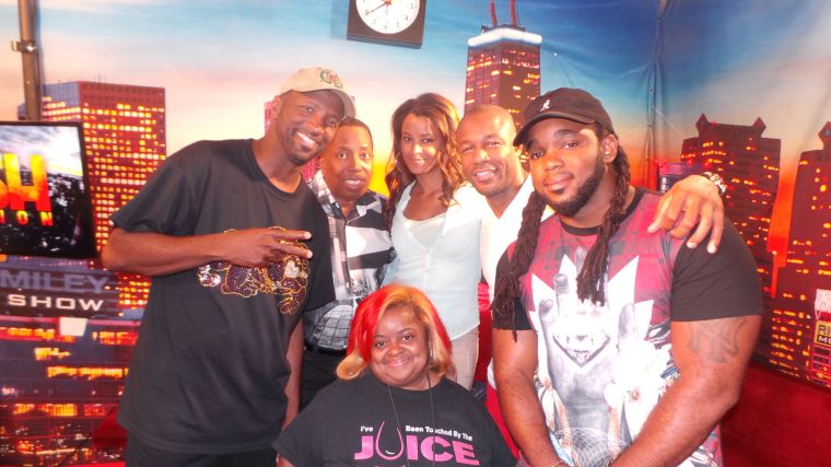 Tank Visits The Rickey Smiley Morning Show