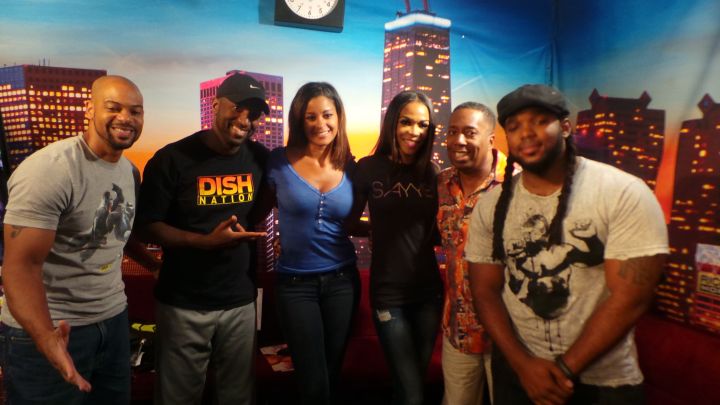 Michelle Williams Visits The Rickey Smiley Morning Show