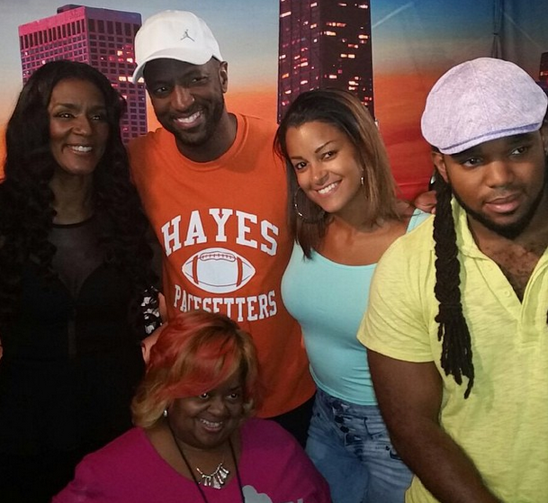 RSMS Momma Dee, Juicy, Rickey Smiley, Claudia Jordan & Headkrack Instagram @RealRickeySmiley