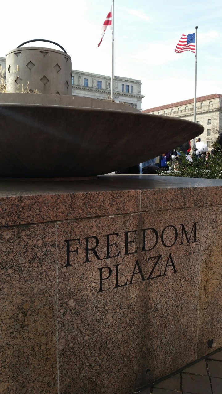 Freedom Plaza In Washington, DC