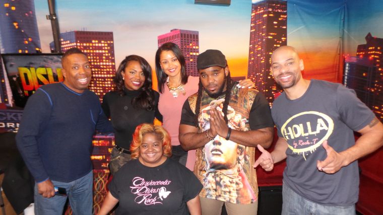Kandi Burruss Visits The Rickey Smiley Morning Show