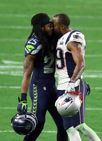 Not sure why Richard Sherman and Brandon Browner were so close.