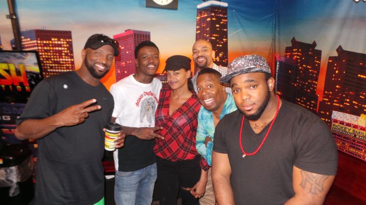DC Young Fly Visits The Rickey Smiley Morning Show