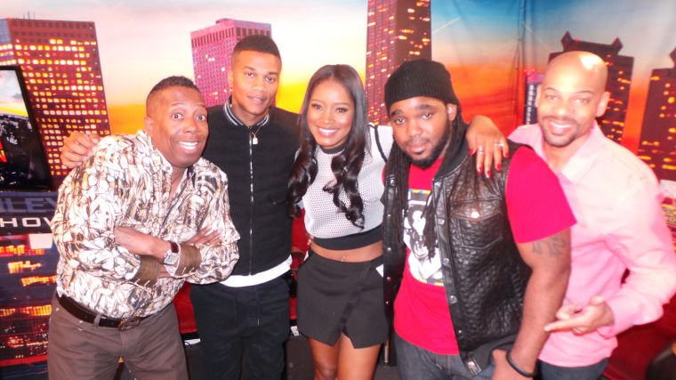 Keke Palmer and Cory Hardrict Visit The Rickey Smiley Morning Show