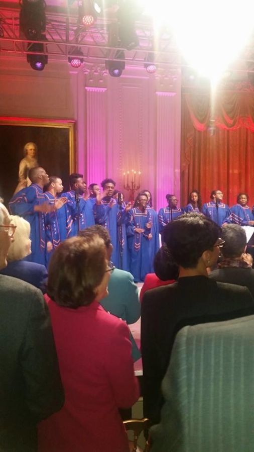 Rickey Smiley Attends Evening Of Gospel Music At The White House