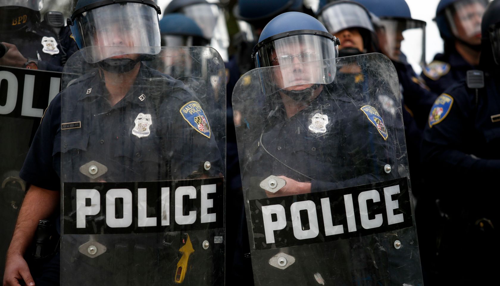 Protests in Baltimore After Funeral Held For Baltimore Man Who Died While In Police Custody