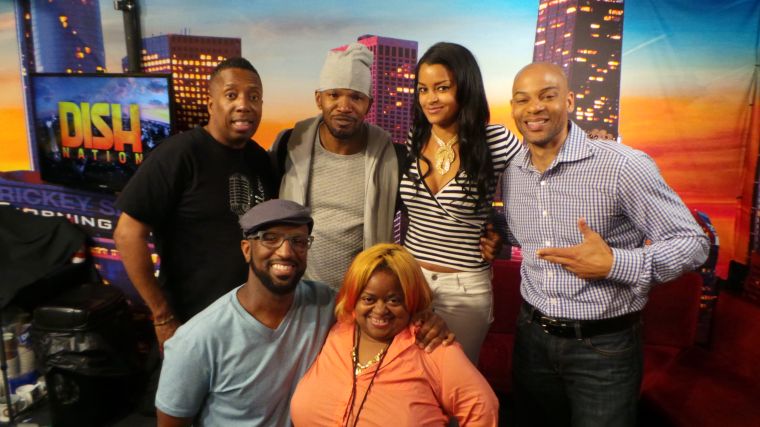 Jamie Foxx Visits The Rickey Smiley Morning Show