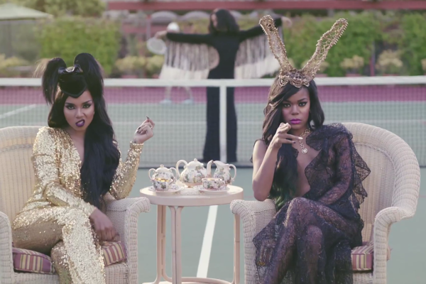 Rich White Ladies in the music video for “Wimbledon”