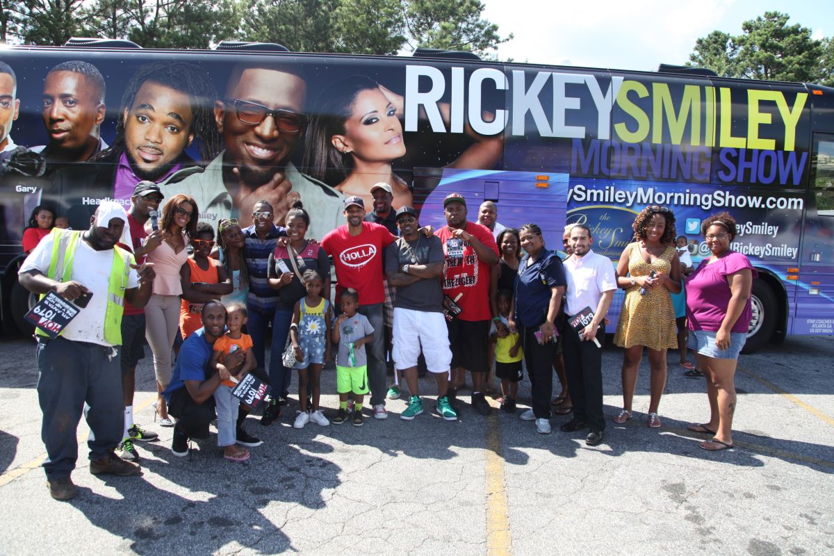 Rickey Smiley Bus Tour In Atlanta
