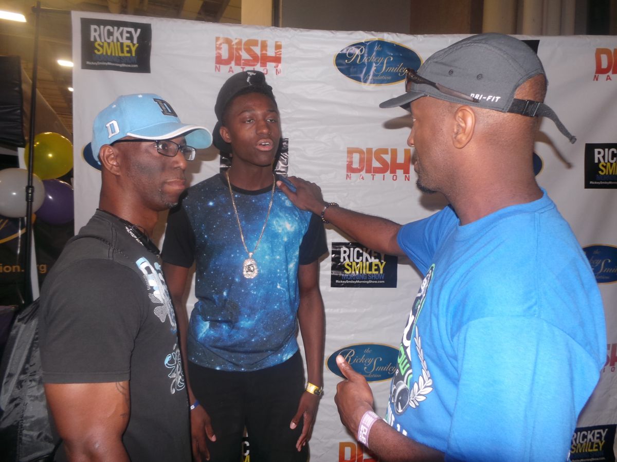 The Rickey Smiley Morning Show Gets Love In Dallas!