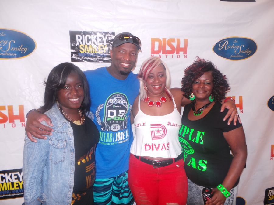 The Rickey Smiley Morning Show Gets Love In Dallas!