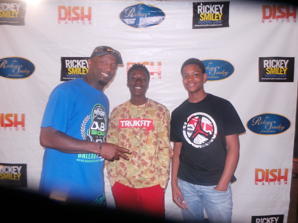 The Rickey Smiley Morning Show Gets Love In Dallas!