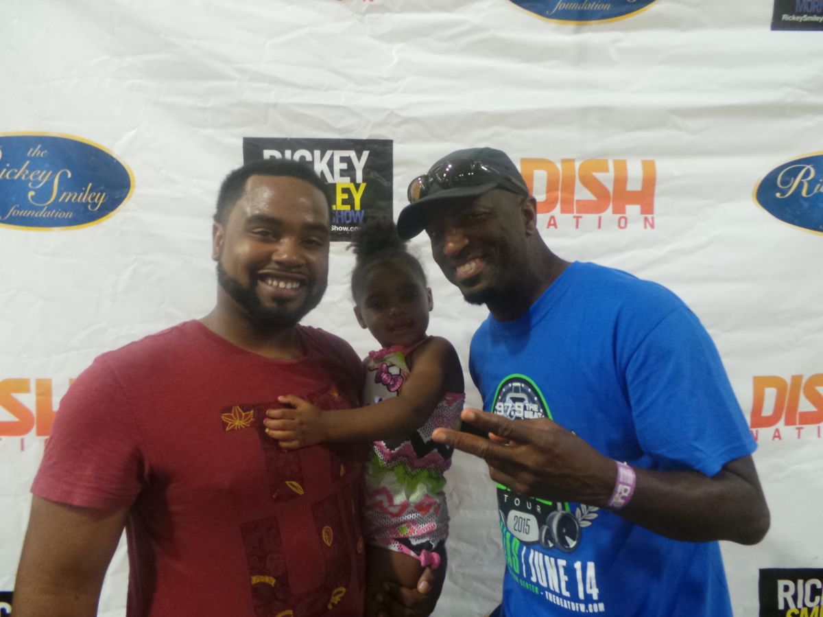 The Rickey Smiley Morning Show Gets Love In Dallas!
