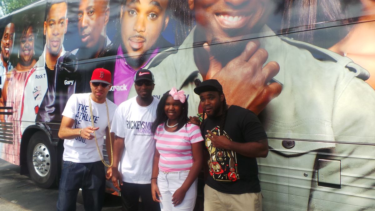 Rickey Smiley's ATL Bus Tour!