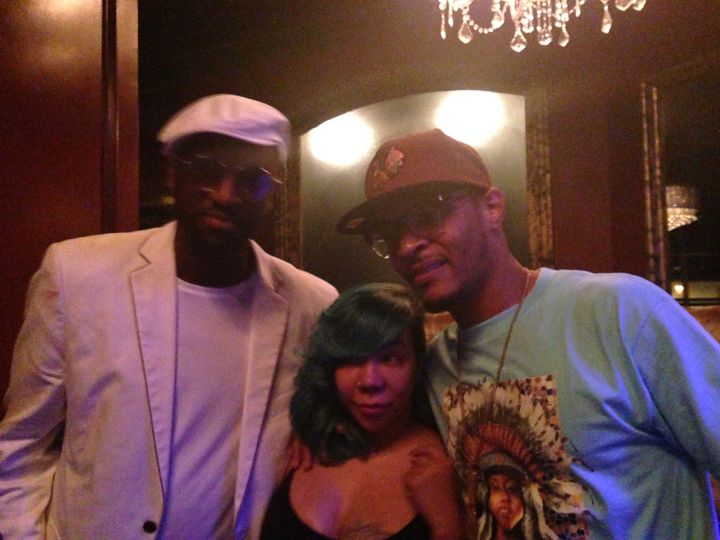 Rickey Smiley Joins T.I. & Tiny For Their Restaurant Opening!