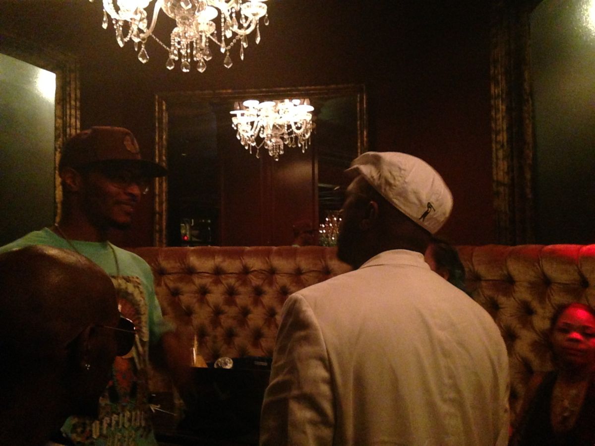 Rickey Smiley Joins T.I. & Tiny For Their Scales Restaurant Opening