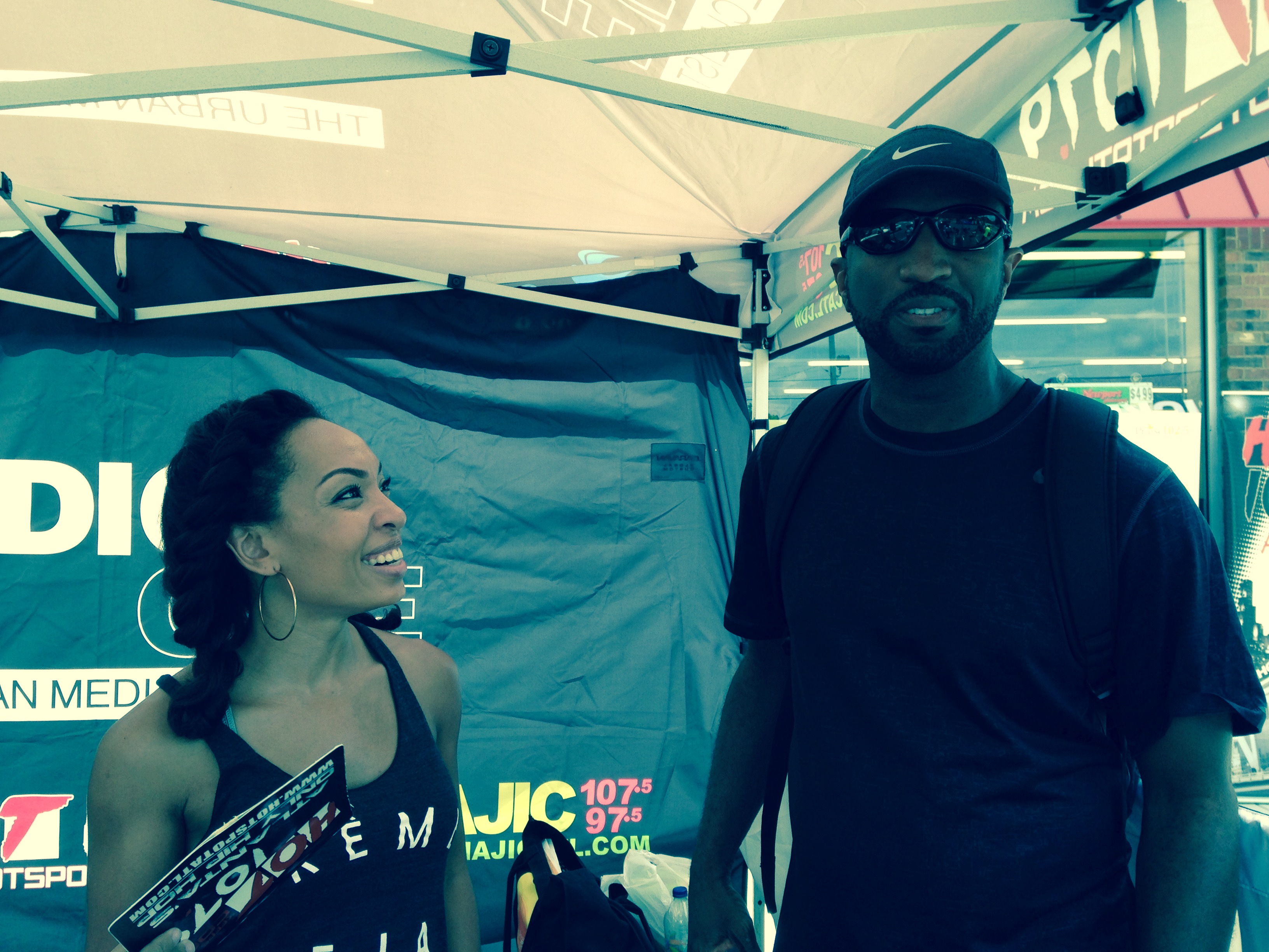 Rickey Smiley and Hot 107.9/Atlanta Midday Personality Maria More