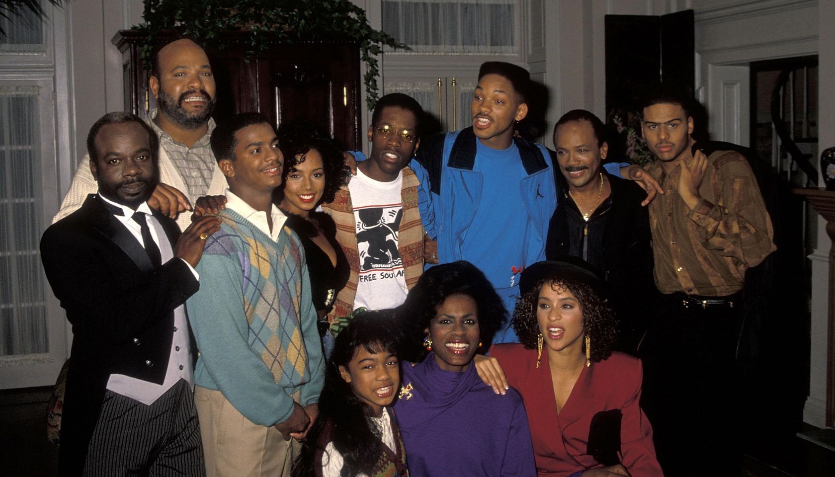 On the Set of 'The Fresh Prince of Bel-Air'