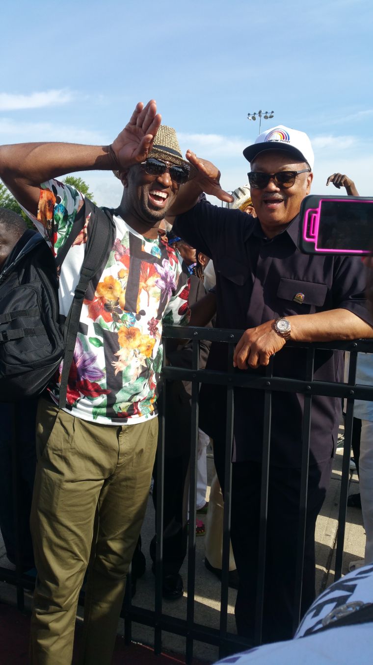 Rickey Smiley & Jesse Jackson