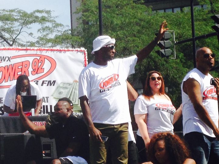 Rickey Smiley Waves On Power 92/Chicago Float