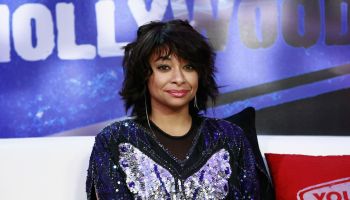 Raven-Symone Visits Young Hollywood Studio