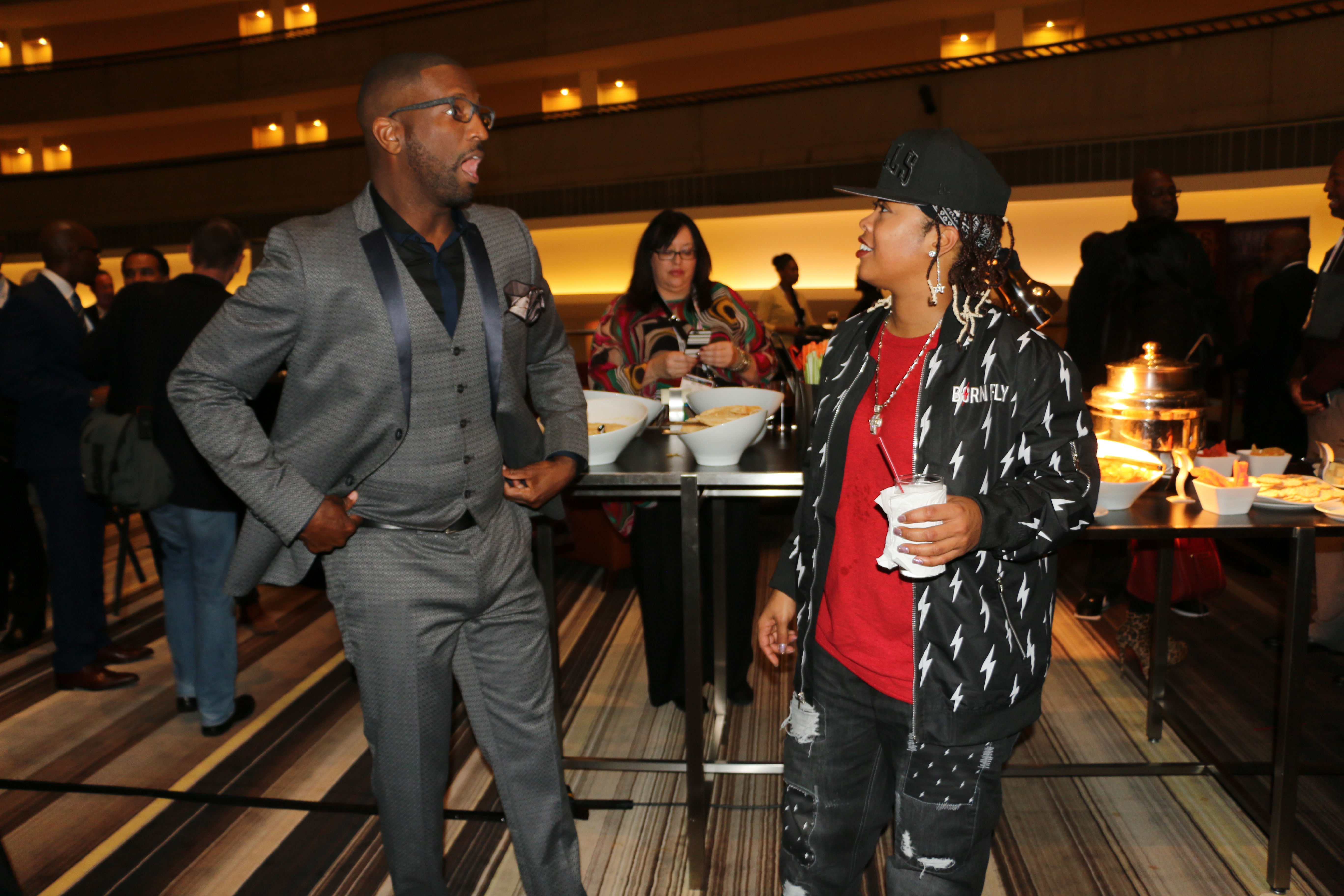Rickey Smiley's Colleagues Support Him At The Marconis