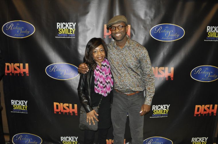 Rickey Smiley & Fans At Magic City Classic 2015
