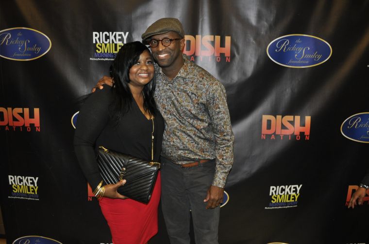 Rickey Smiley & Fans At Magic City Classic 2015