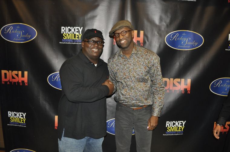 Rickey Smiley & Fans At Magic City Classic 2015