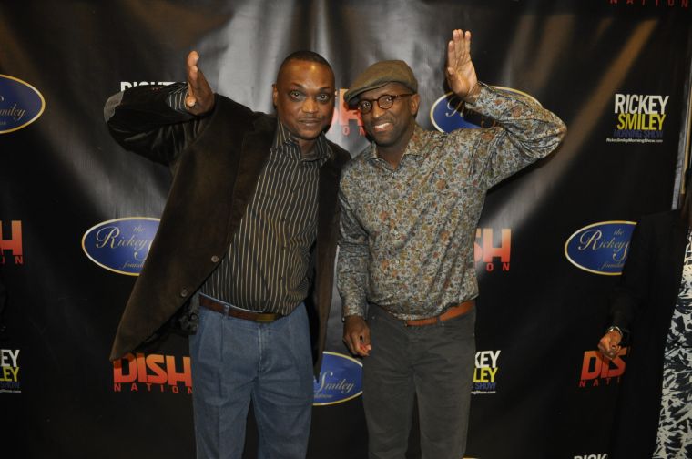 Rickey Smiley & Fans At Magic City Classic 2015