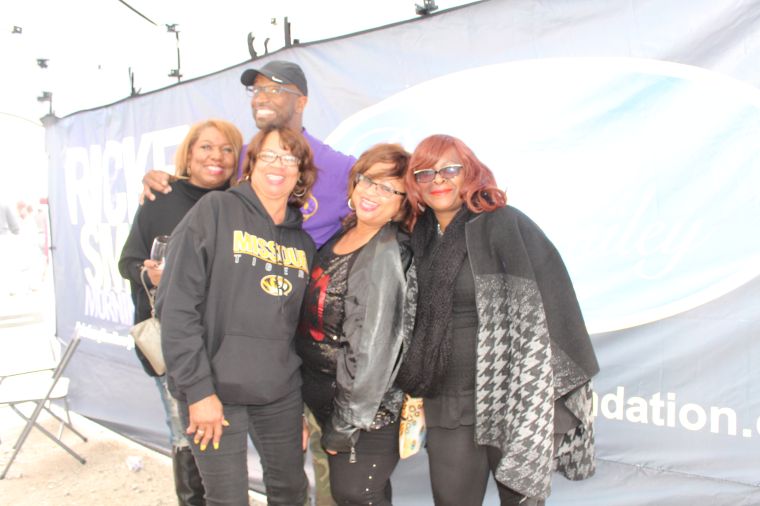 Rickey Smiley & Fans At Magic City Classic 2015