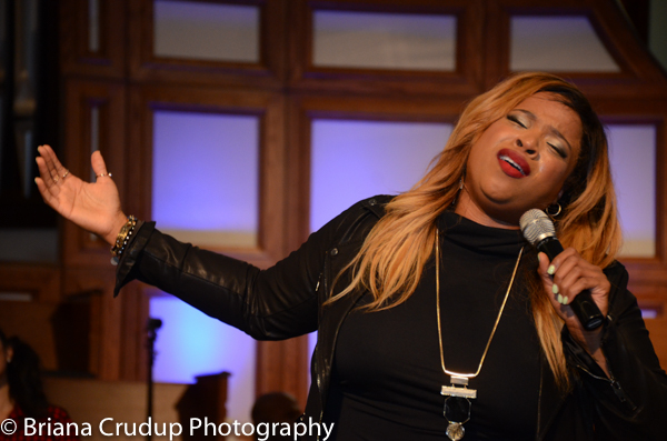 Tasha Cobbs, Kierra Sheard & Bishop William Murphy at ONE PLACE LIVE Tour ATL!