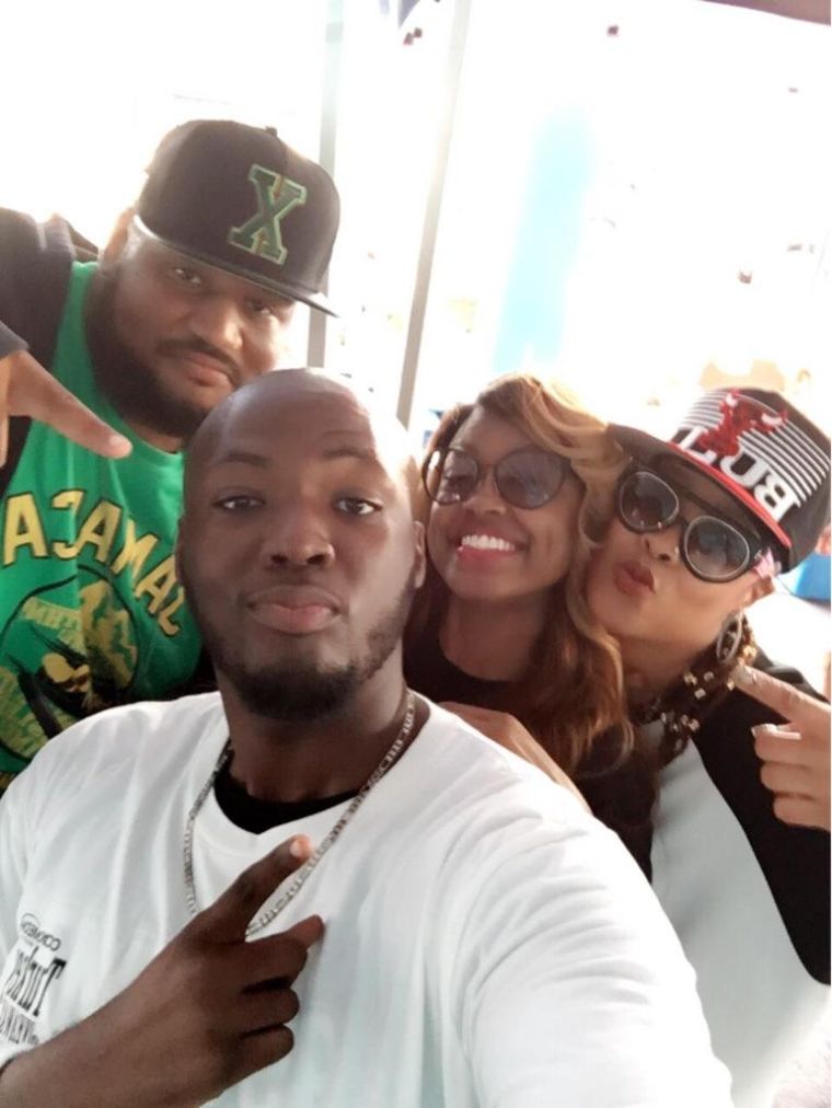 Da Brat With WEDR (99 Jamz)/Miami Team
