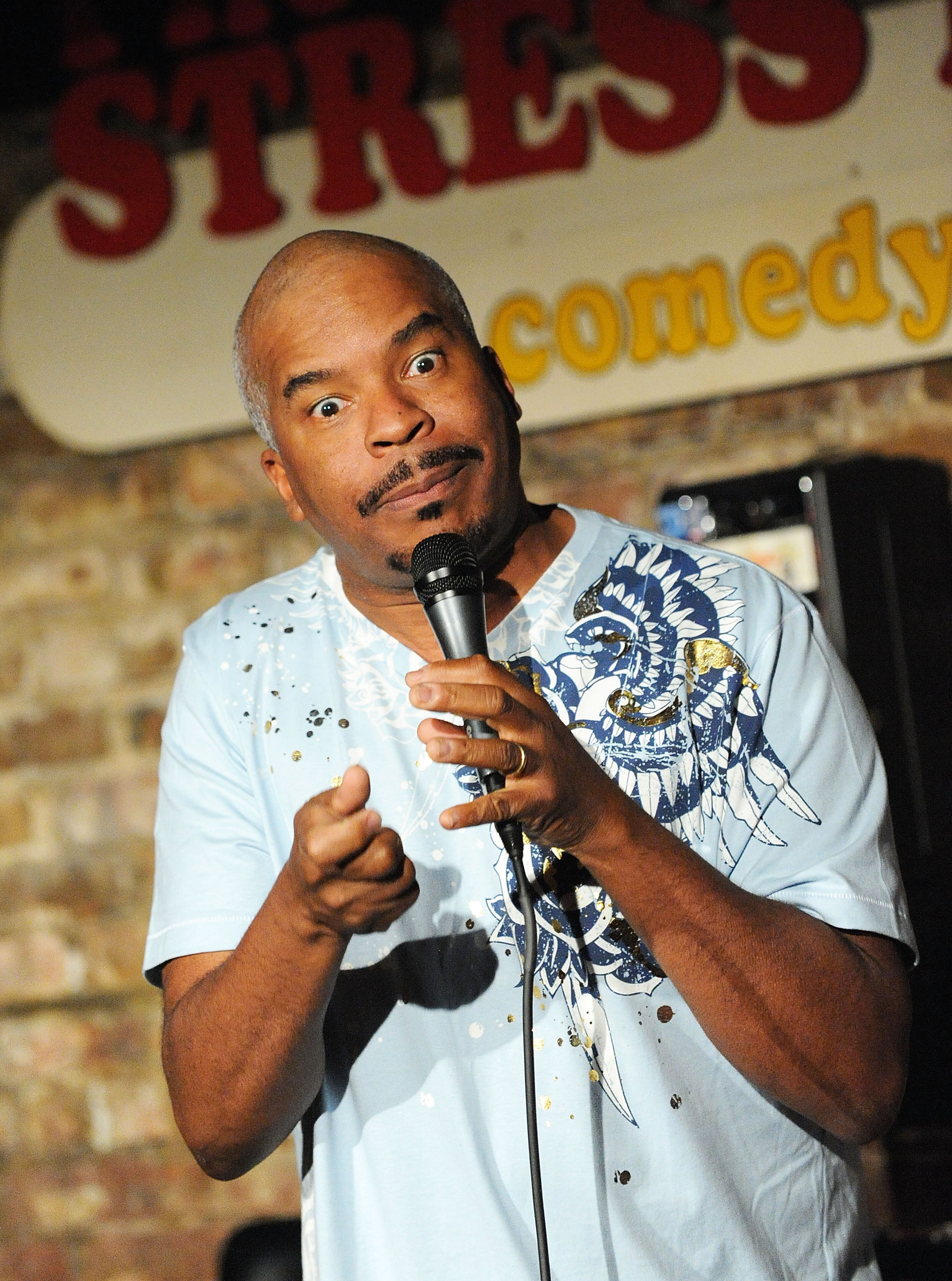 David Alan Grier Performs At The Stress Factory Comedy Club - June 4, 2009