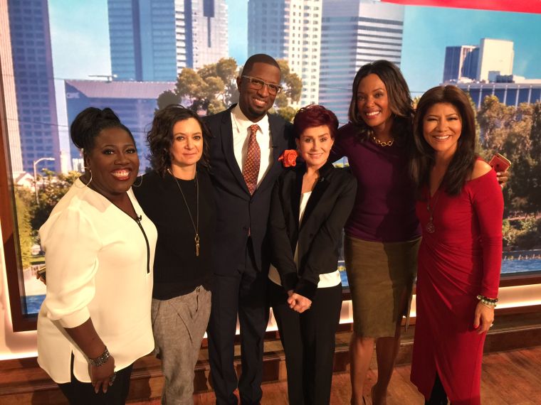 Sheryl Underwood, Sara Gilbert, Rickey Smiley, Sharon Osbourne, Aisha Tyler & Julie Chen