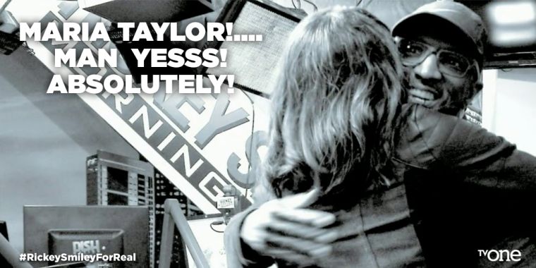 Maria Taylor & Rickey Smiley