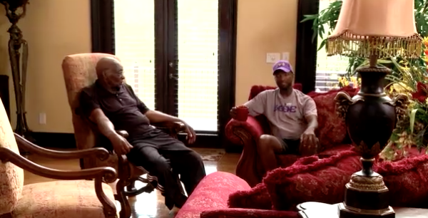 Rickey Smiley & His Grandfather