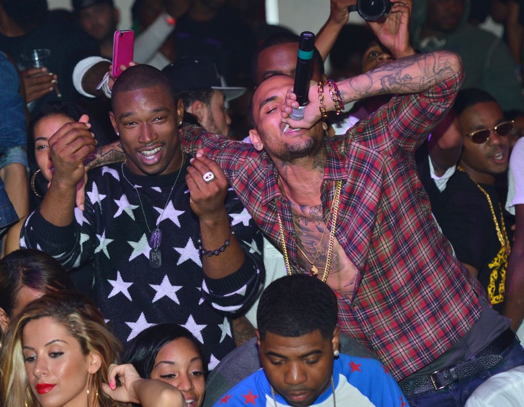 Chris Brown And T.I. Host Velvet Nightclub