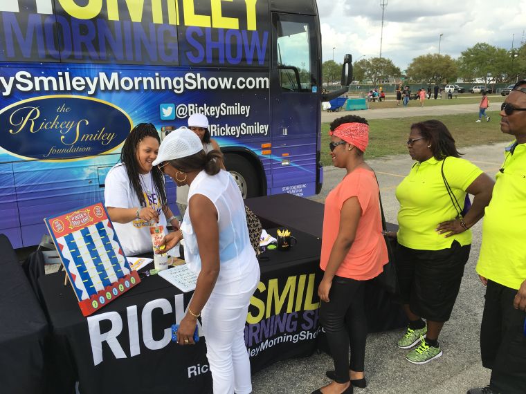 Rickey Smiley Morning Show Listeners & Marketing Director Marsha